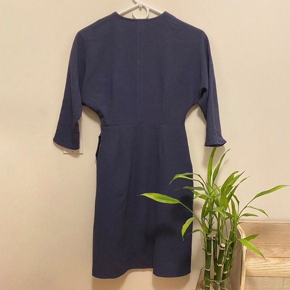 Topshop Wrap Midi Dress - Picture 3 of 4